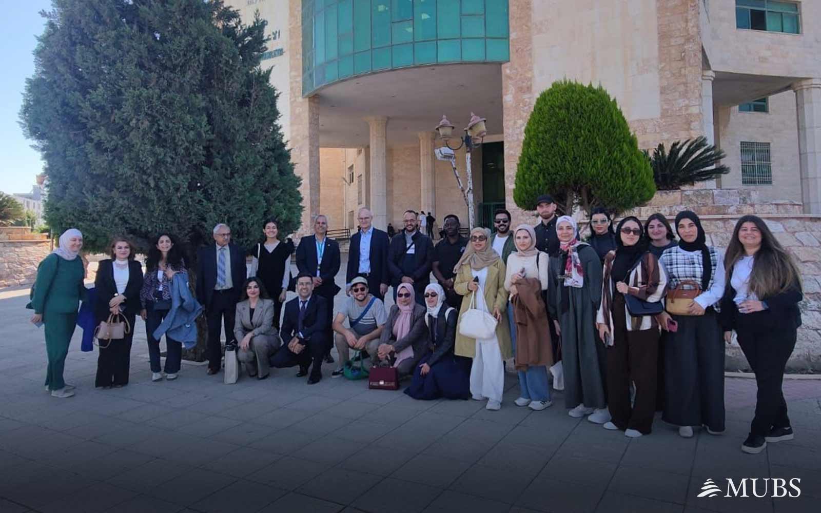 MUBS Social Work Department Collaborates on ‘Voices of Palestinian Exiles’ Training Project